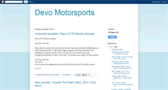 Desktop Screenshot of devomotorsports.blogspot.com