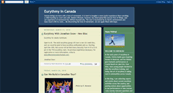 Desktop Screenshot of eurythmyincanada.blogspot.com