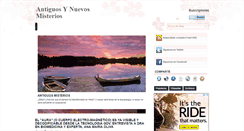 Desktop Screenshot of antiguosmisterios.blogspot.com