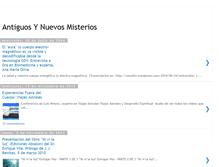 Tablet Screenshot of antiguosmisterios.blogspot.com