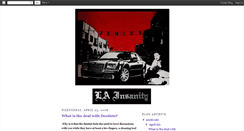 Desktop Screenshot of lainsanity.blogspot.com