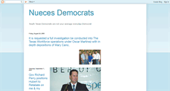 Desktop Screenshot of nuecesdemocrats.blogspot.com