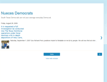 Tablet Screenshot of nuecesdemocrats.blogspot.com