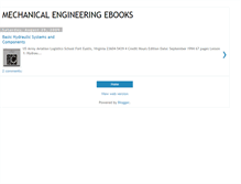 Tablet Screenshot of mechanicalengineeringebooks.blogspot.com