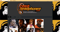 Desktop Screenshot of celebheadphones.blogspot.com