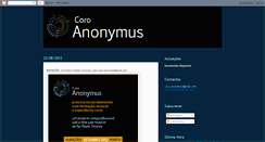 Desktop Screenshot of coroanonymus.blogspot.com