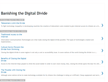 Tablet Screenshot of banishingthedivide.blogspot.com