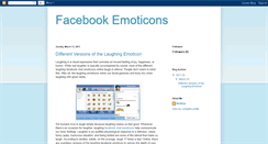 Desktop Screenshot of newfacebookemoticons.blogspot.com