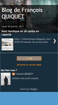 Mobile Screenshot of francoisquiquet.blogspot.com