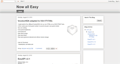 Desktop Screenshot of nowalleasy.blogspot.com