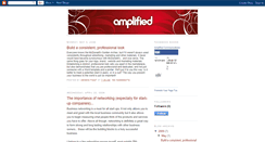 Desktop Screenshot of amplifiedcommunications.blogspot.com