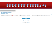 Tablet Screenshot of hero-freedom.blogspot.com