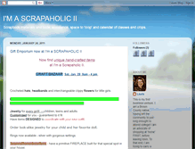 Tablet Screenshot of imascrapaholictoo.blogspot.com