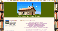 Desktop Screenshot of lesamisdestpierre.blogspot.com