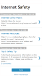 Mobile Screenshot of internetsafetyforyou.blogspot.com