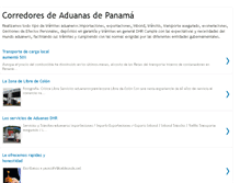 Tablet Screenshot of aduanasdhr.blogspot.com