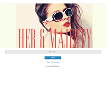 Tablet Screenshot of herandmajesty.blogspot.com