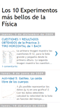Mobile Screenshot of 10experimentosmasbellosfisica4eso.blogspot.com