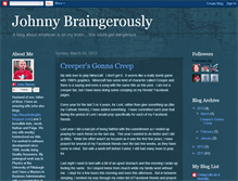 Tablet Screenshot of johnnybraingerously.blogspot.com