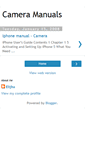 Mobile Screenshot of cameramanuals.blogspot.com