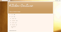 Desktop Screenshot of kitchencouturehb.blogspot.com