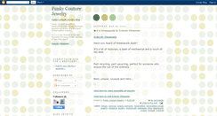 Desktop Screenshot of funkycouturejewelry.blogspot.com