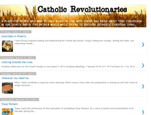 Tablet Screenshot of catholicrevolutionaries.blogspot.com