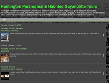 Tablet Screenshot of huntingtonparanormal.blogspot.com