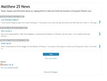 Tablet Screenshot of matthew25az.blogspot.com