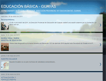 Tablet Screenshot of educacionbasica-guayas.blogspot.com