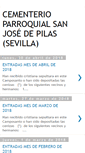 Mobile Screenshot of cementeriodepilas.blogspot.com