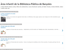 Tablet Screenshot of infantilbibliotecadebanyoles.blogspot.com