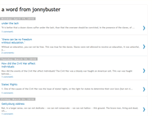 Tablet Screenshot of jonnybuster.blogspot.com