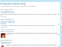 Tablet Screenshot of elblogdelavalvulamitral.blogspot.com