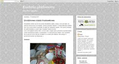 Desktop Screenshot of kuchniaglodomora.blogspot.com