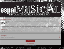 Tablet Screenshot of espai-musical.blogspot.com