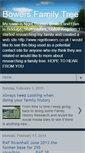 Mobile Screenshot of bowersfamilytree.blogspot.com