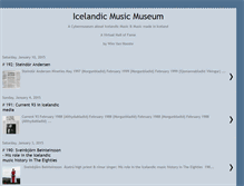 Tablet Screenshot of icelandicmusicmuseum.blogspot.com