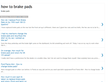 Tablet Screenshot of howtobrakepads.blogspot.com