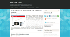 Desktop Screenshot of infoteczone.blogspot.com