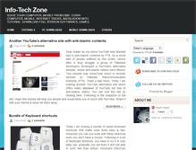 Tablet Screenshot of infoteczone.blogspot.com