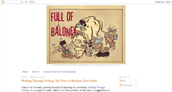 Desktop Screenshot of fullobaloney.blogspot.com