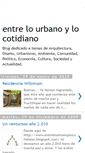 Mobile Screenshot of entrelourbanoylocotidiano.blogspot.com