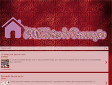 Tablet Screenshot of milideiasdecoracao.blogspot.com