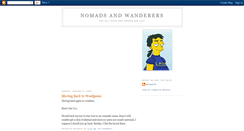 Desktop Screenshot of nomadsandwanderers.blogspot.com