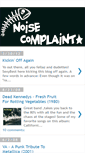 Mobile Screenshot of noisecomplaint.blogspot.com
