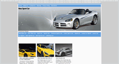 Desktop Screenshot of new--sportcar.blogspot.com