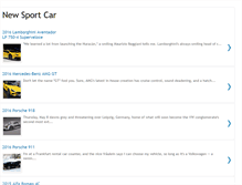 Tablet Screenshot of new--sportcar.blogspot.com