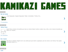 Tablet Screenshot of kamikazigames.blogspot.com