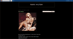 Desktop Screenshot of lovely-paris-hilton.blogspot.com